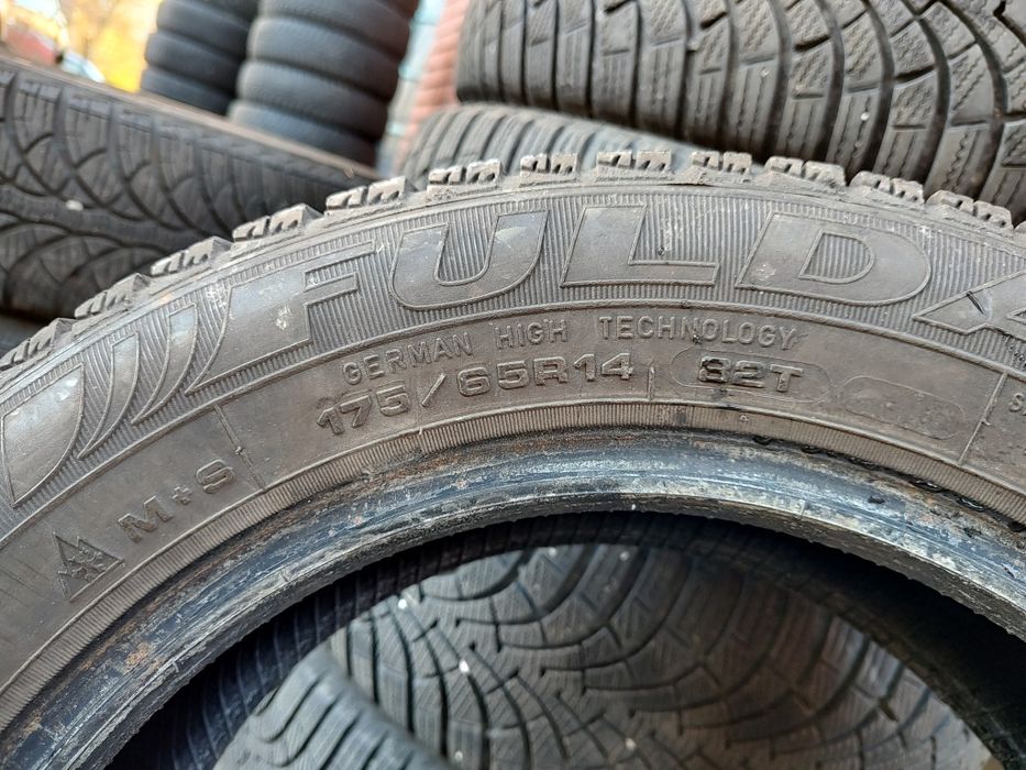 Продавам 4 зимни гуми 175/65/14 Fulda