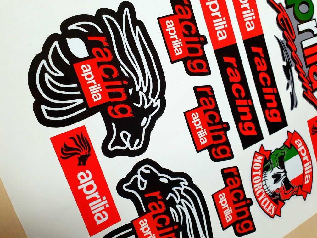 REDUCERE Stickere Aprilia A3 sticker moto scuter yamaha