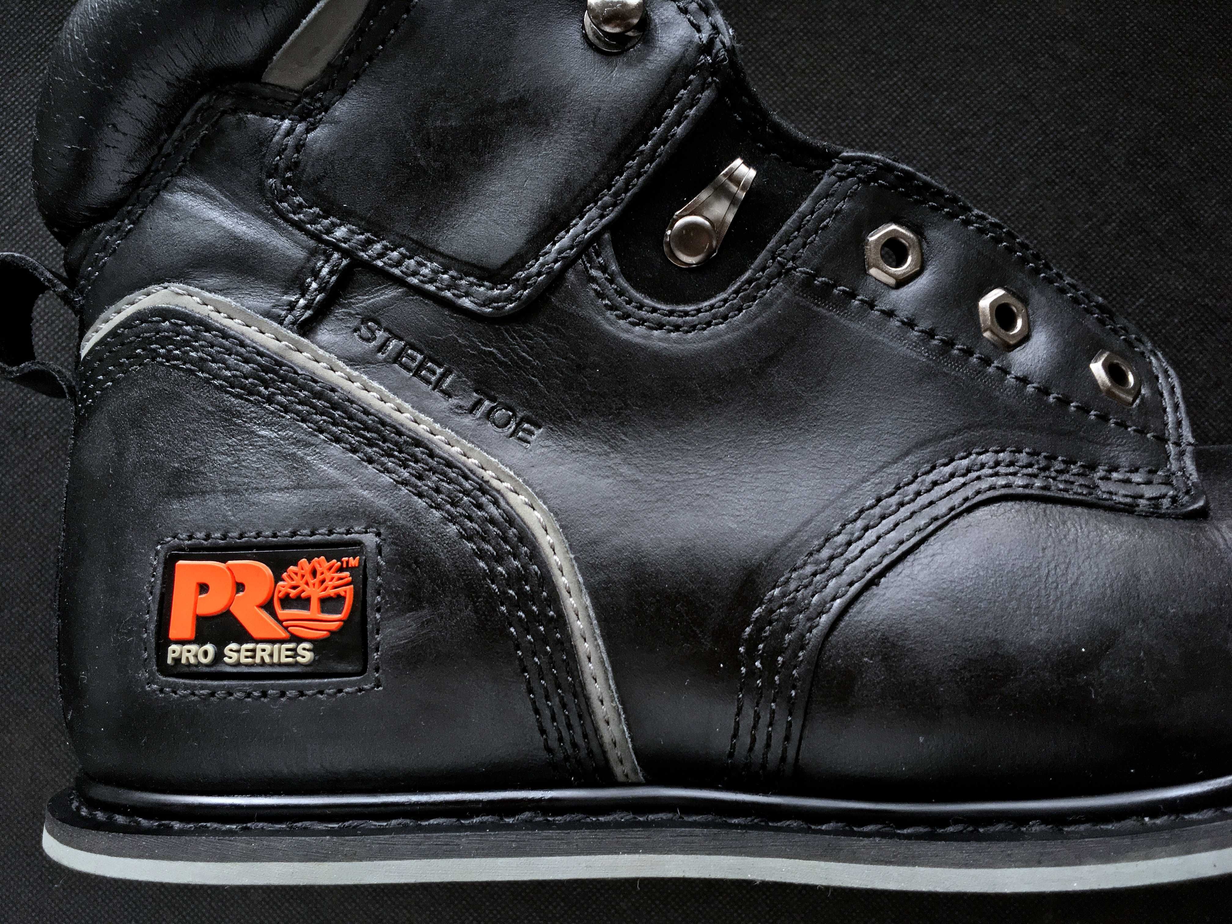 VINTAGE 2003 TIMBERLAND® PRO™ PIT BOSS Steel Toe Work Boots — 28.5 CM