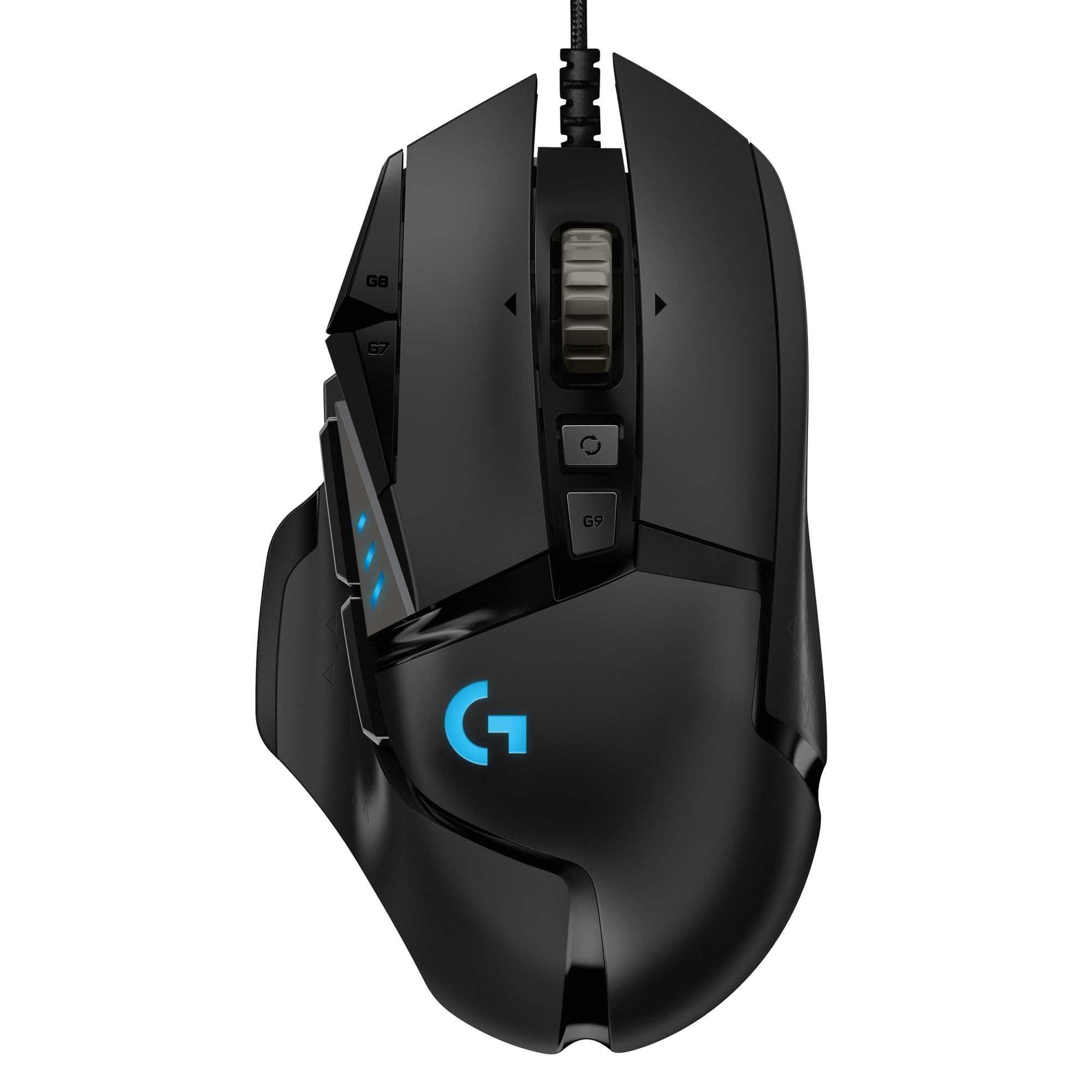Mouse Gaming LOGITECH G502 RGB LED USB cu Fir sau Wireless Nou Sigilat