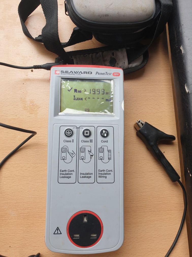 Tester electrocasnice Seaward PrimeTest 100, 200mA, 500V, PAT Tester