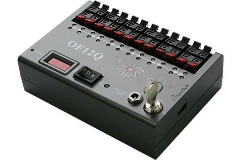 Sistem profesional declansat artificii/confetii/lumini