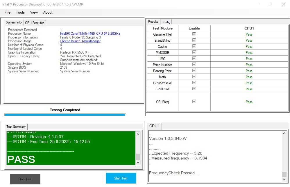 Процесор Intel i5-4460, до 3.40 GHz, сокет 1150 / Haswell Refresh