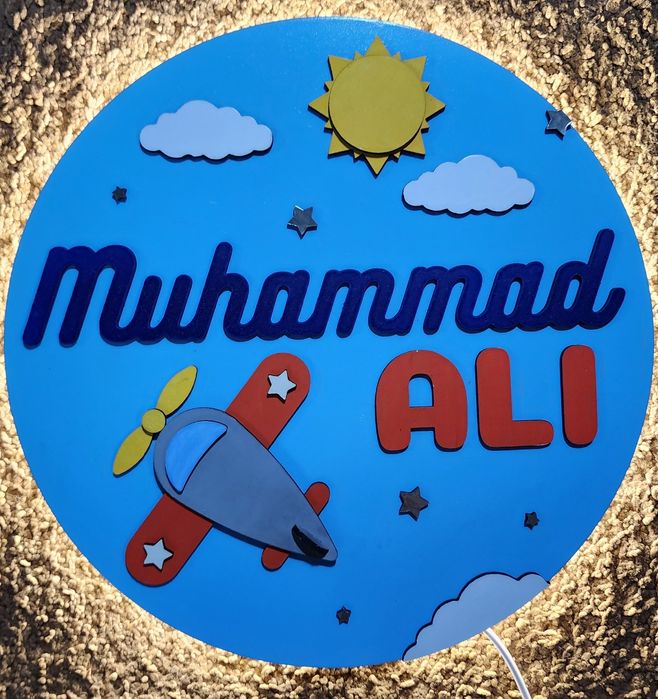 Ночники для детей с именами