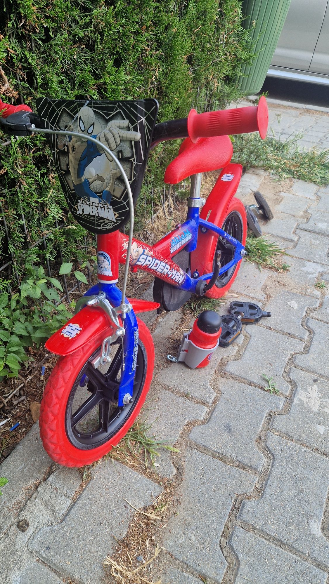 Bicicleta copii spiderman
