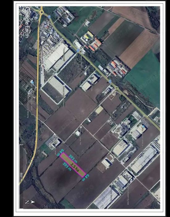 Vând terenuri industriale