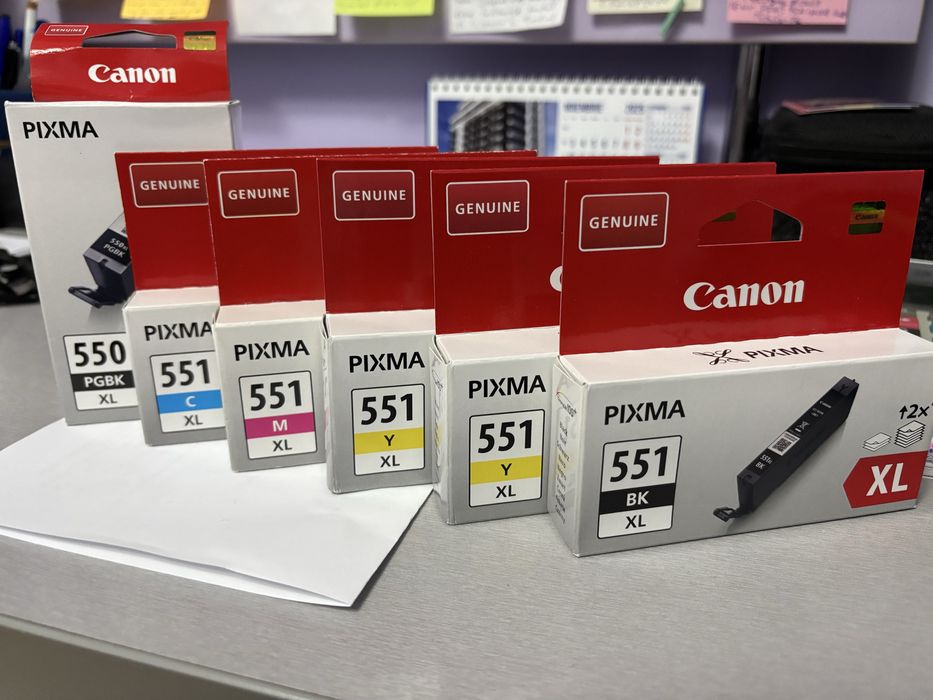Cartuse Canon Pixma 550-551