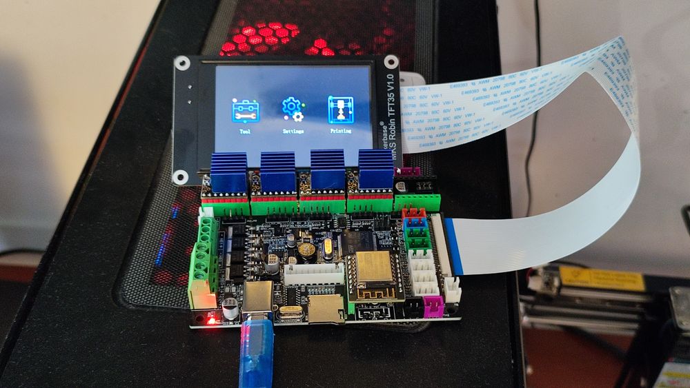 placi de baza imprimante 3D Creality Silent MKS Robin Nano - Klipper
