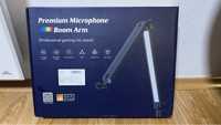 Mic Boom Arm, RGB light / Стойка за микрофон, подкаст, геймърска