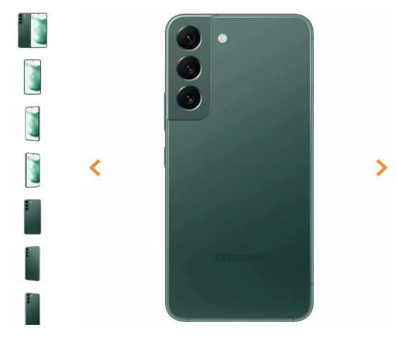 Samsung Galaxy S22 5G Telefon Mobil Dual SIM 8GB RAM 128 GB Green