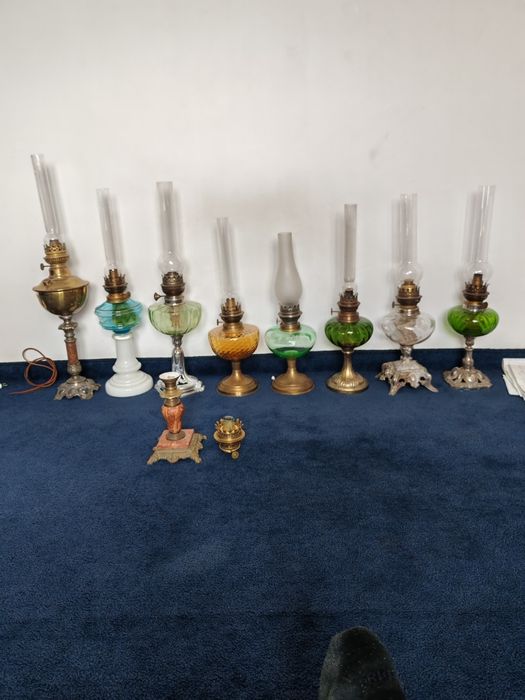 Lămpi pe gaz proveniență Franța