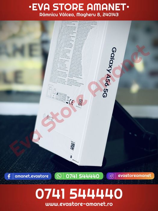 SAMSUNG Galaxy A56 5G Awesome Graphite 128GB 8GB RAM - Produs nou