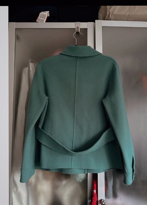 Palton Max Mara Verde Turqoaz
