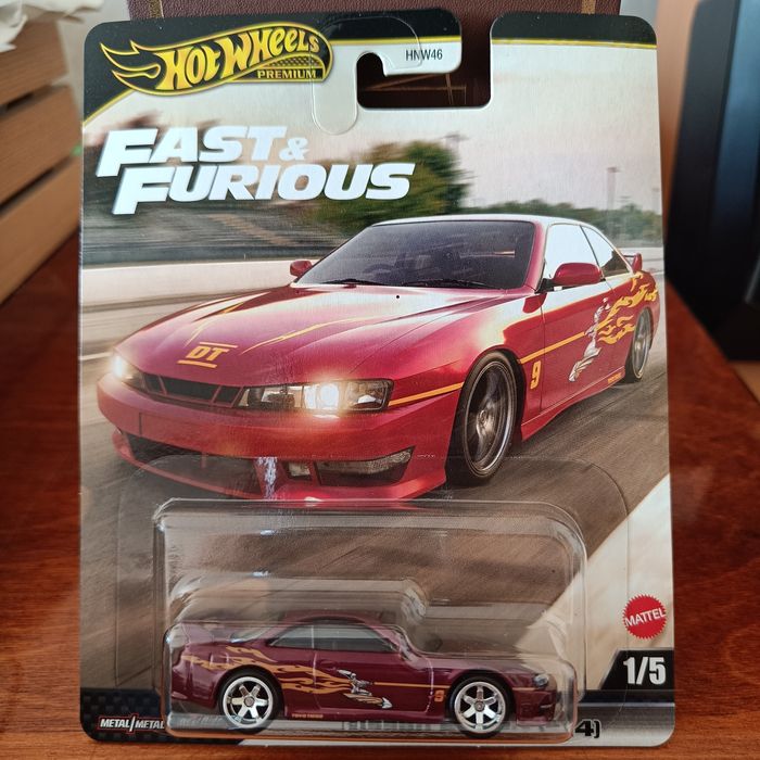 Fast and Furious Nissan Silvia 240SX S14 Hot Wheels Premium 1:64