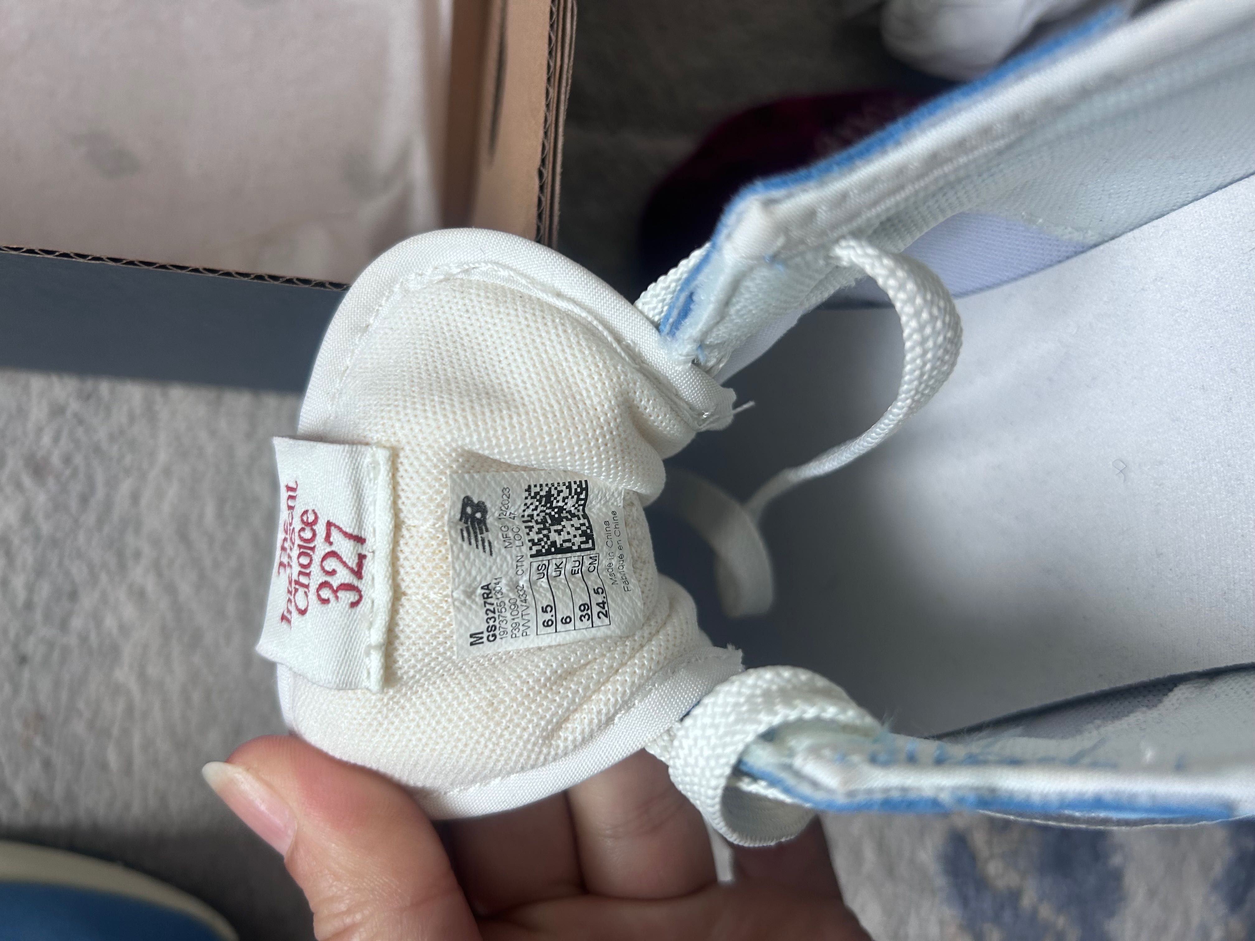 New balance 327 сини дамски маратонки