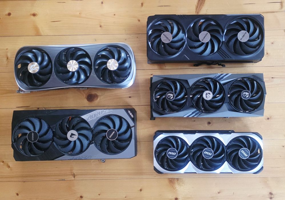 Racire completa ventilatoare coolere RTX 4090