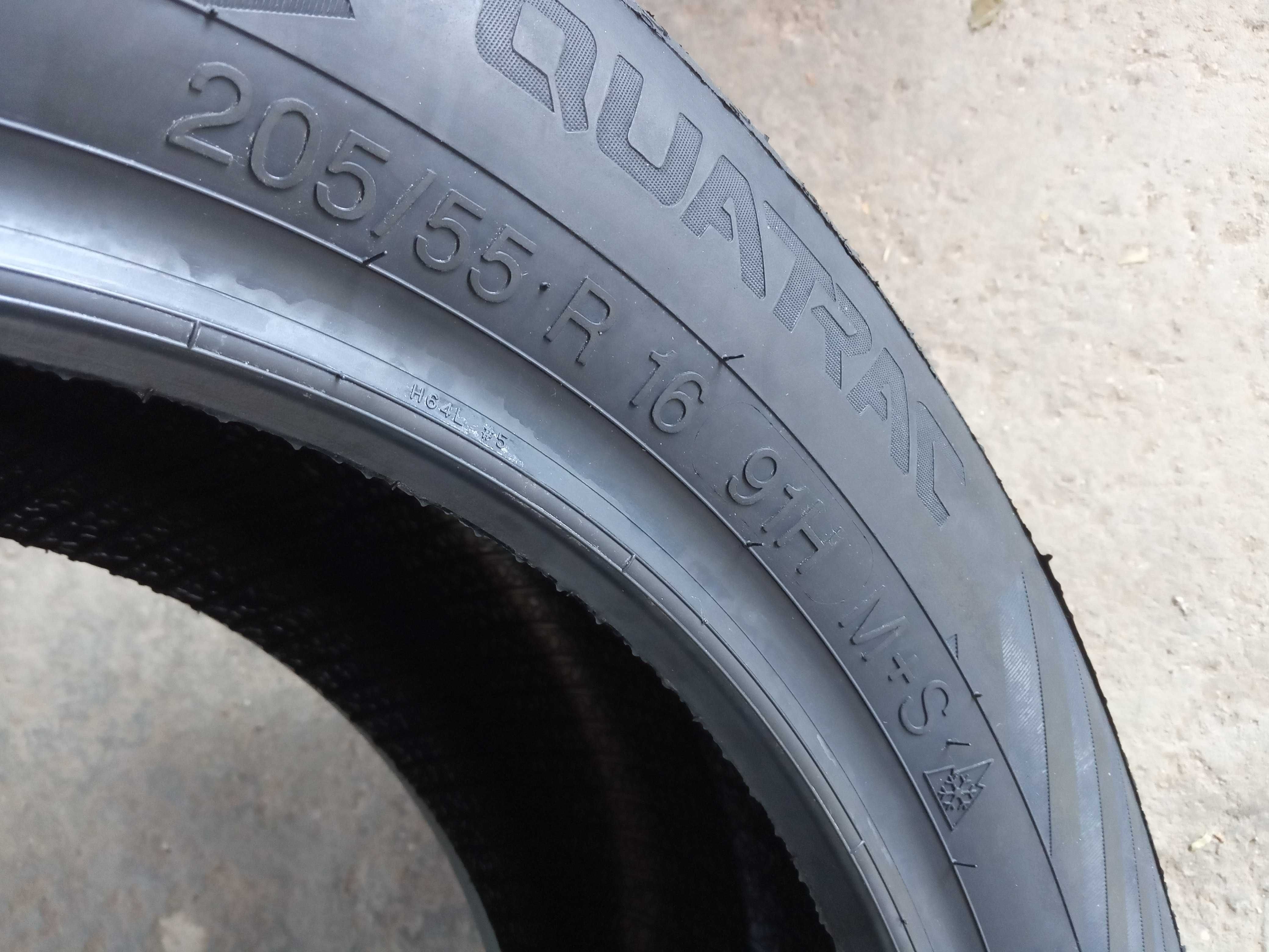 2 Нови всесезонни гуми 205/55R16 Vredestein Quatrac 91H M+S DOT4024