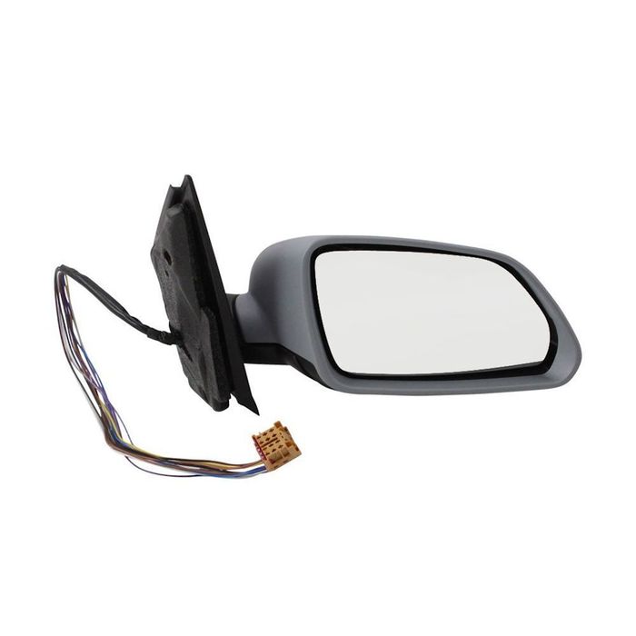 Oglinda exterioara Skoda Octavia 2 (1Z3/1Z5) 06.2004-2008 Partea Dreapta Crom Convex Electrica Cu Incalzire, cu semnalizare, carcasa grunduita, cu lampa perimetru