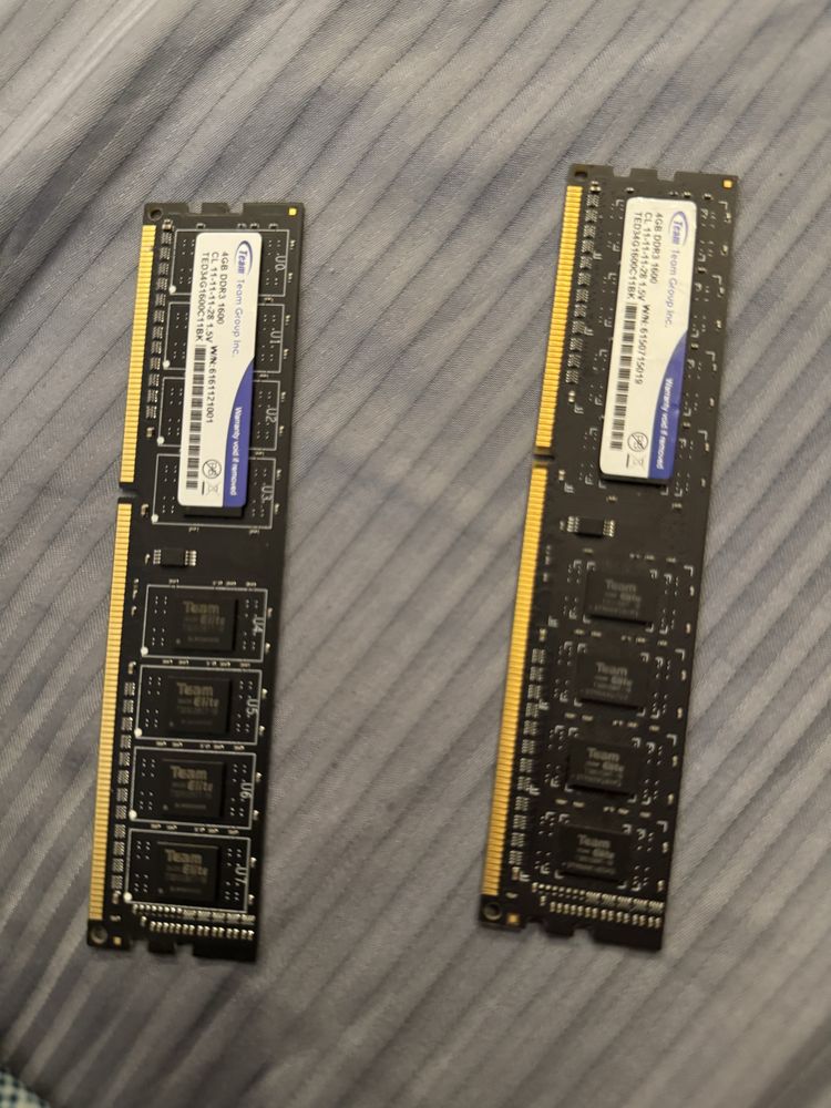 DDR 3 4+4 gb оперативная память
