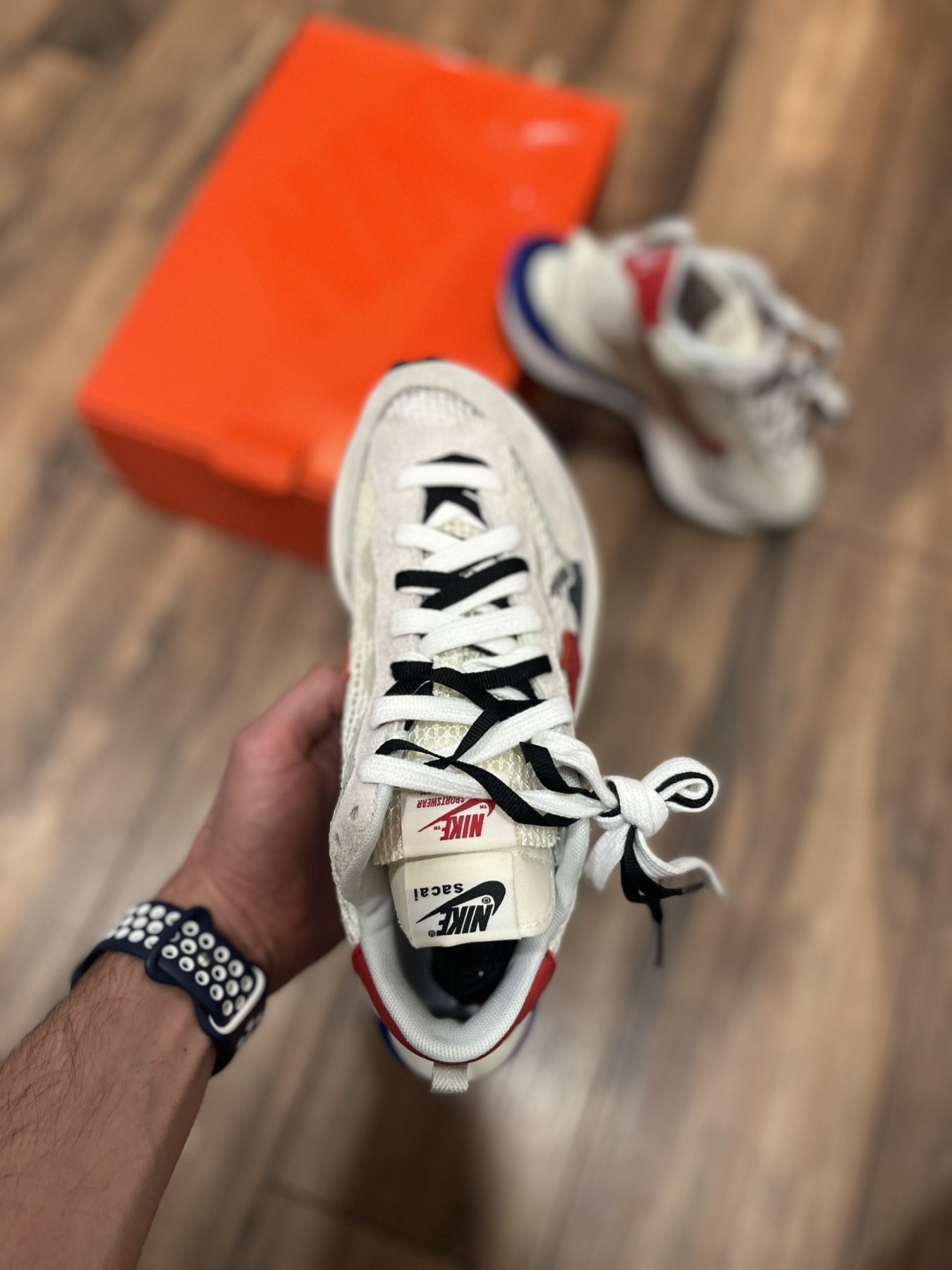 Nike x Sacai Vaporwaffle Black Gum