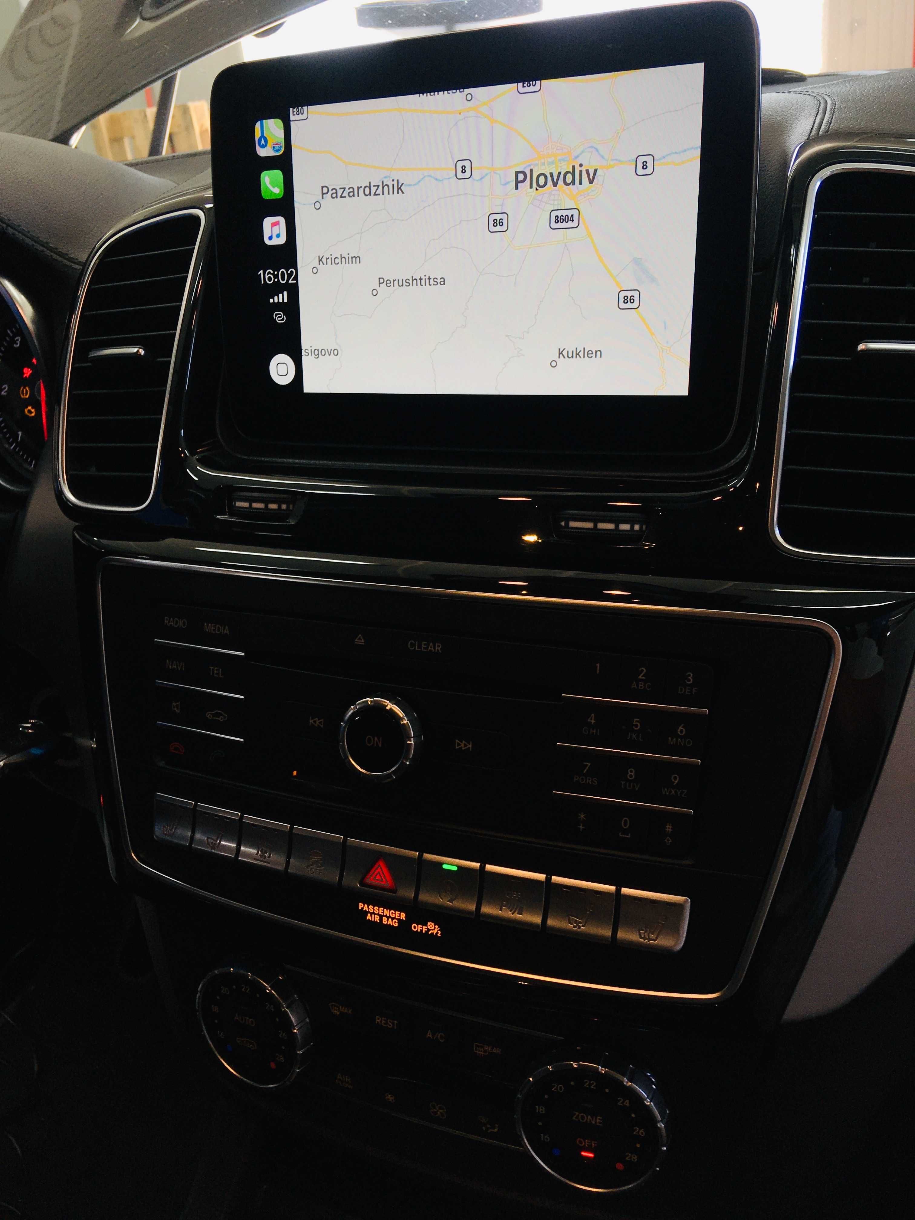 Mercedes Apple CarPlay Android Auto Video in Motion AMG Coding Cluster