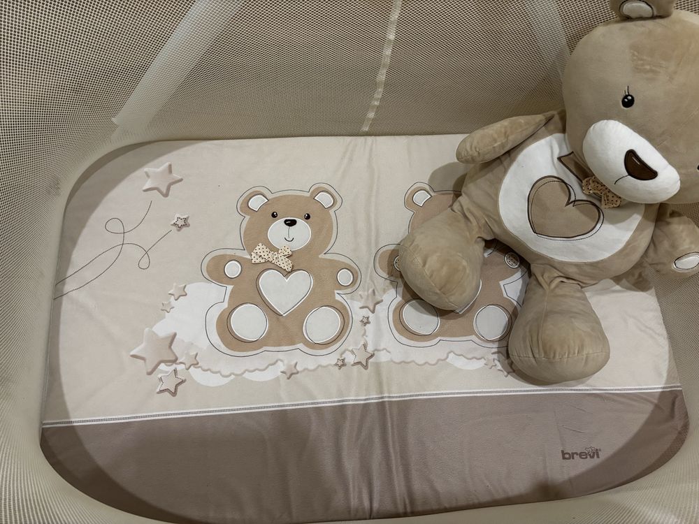 BREVI Кошара за игра Soft and play my little bear