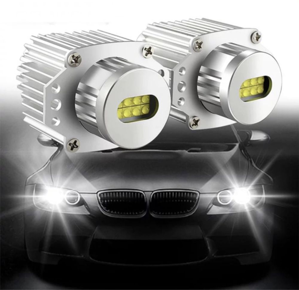 Becuri bec led Marker angel eyes far xenon 80W Bmw Seria 3 e90 e91 nfl