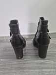 Botine dama cu toc gros