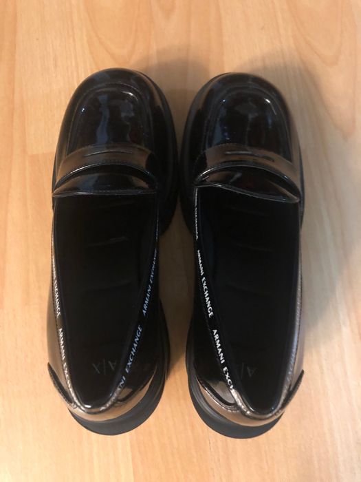 Vand pantofi noi, mocasini, Armani Exchange, mar 39