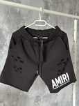 Pantaloni scurti Amiri Balenciaga trapstar syna denim