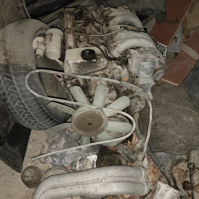 двигатель ОМ 606 бу с Акпп