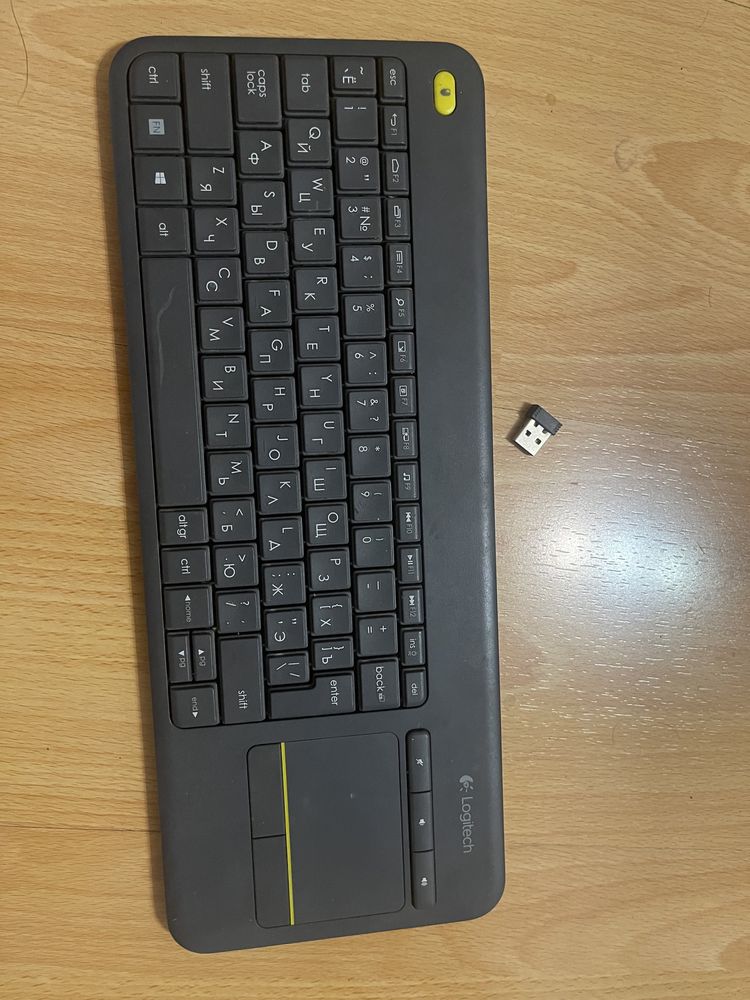 Клавиатура беспроводная USB Logitech Touch