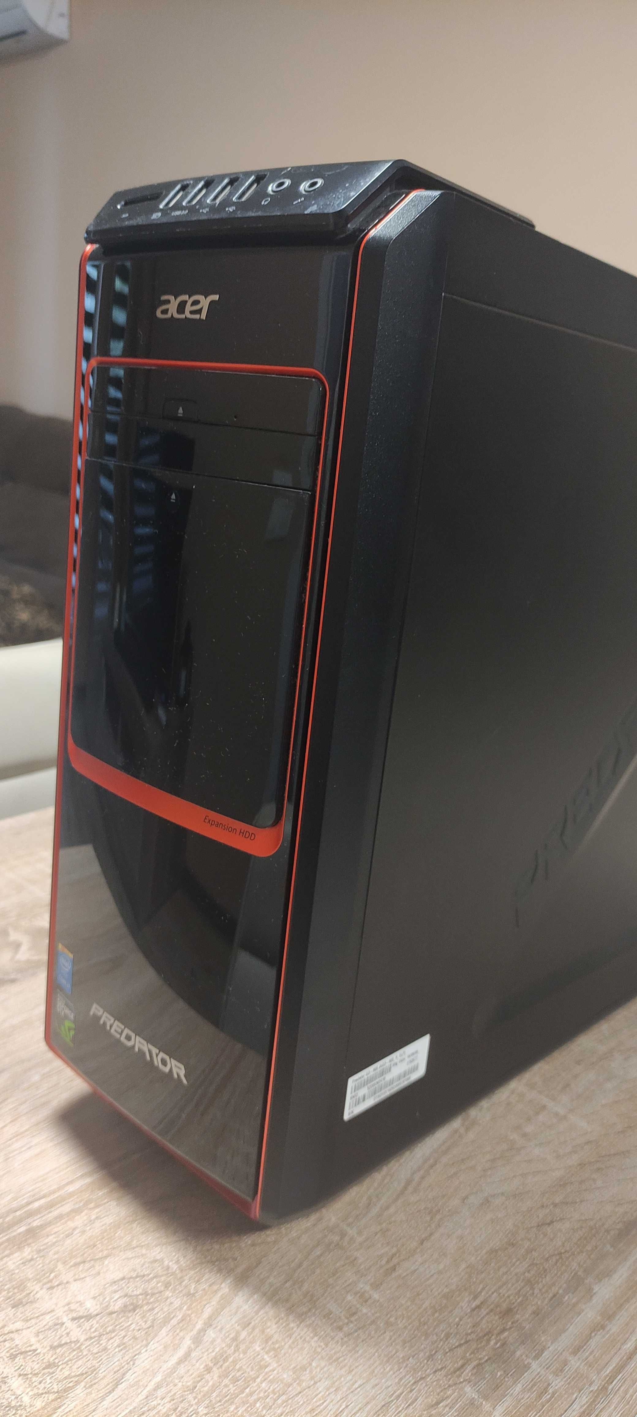 Геймърски компютър Acer Predator g3-605 като нов