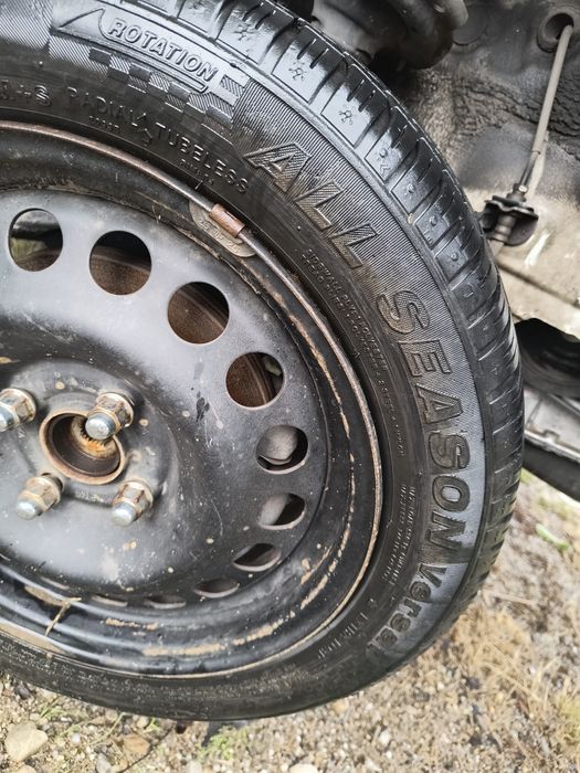 185 55 15 2 roți Allseason  iarna 4x100 GM