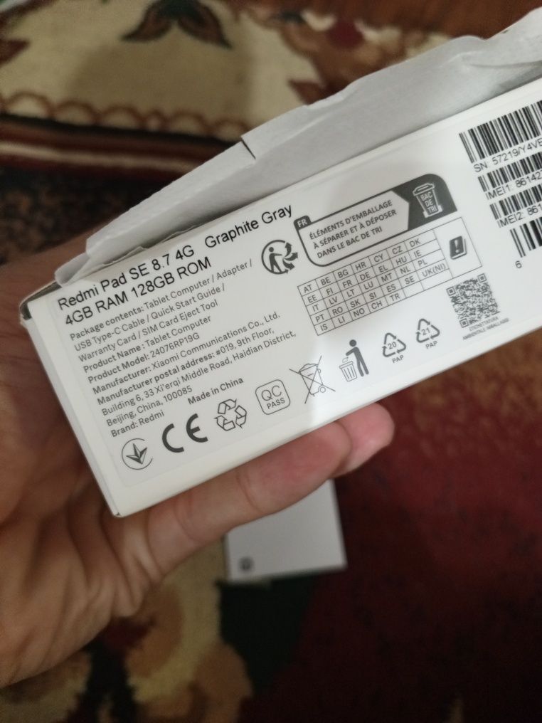 Redmi pad se 8.7 4g