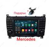 Навигация Android за MERCEDES мерцедес W203 W209 андроид мултимедия
