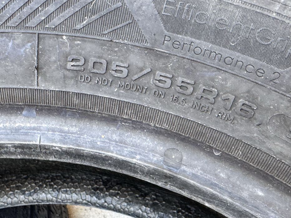 205/55/R16 Goodiyear EfficientGrip 2бр летни dot3820