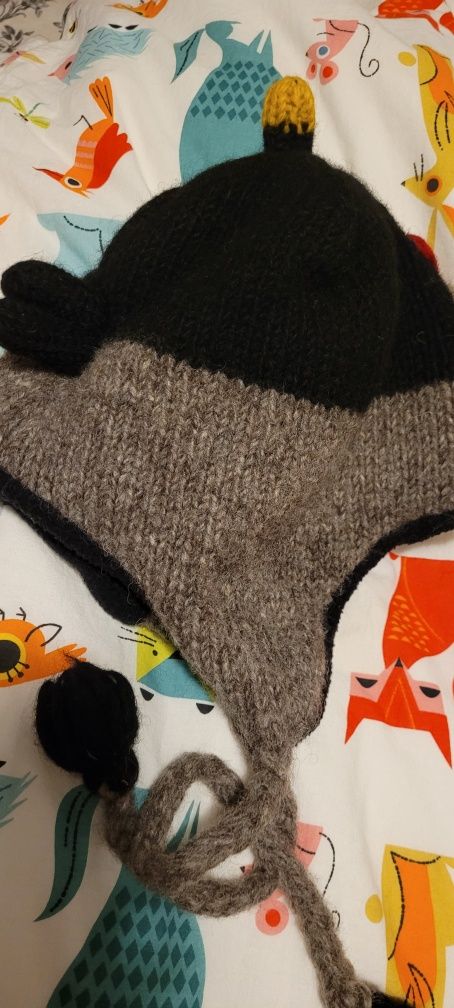 Caciula material lână copii Angry Birds