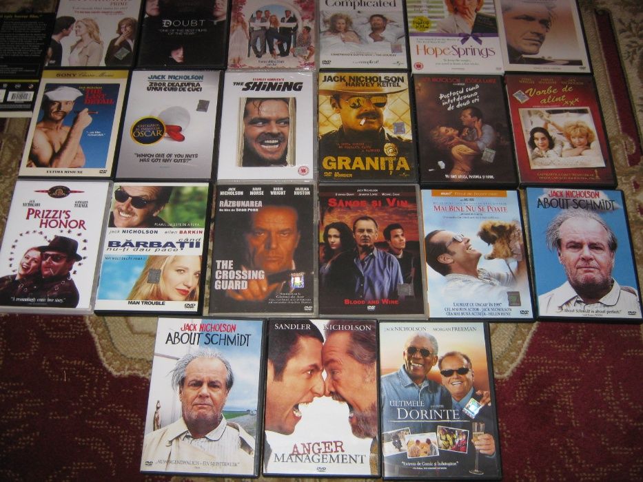 MERYL STREEP,Jack NICHOLSON,John MALKOVICH dvd filme originale colecți