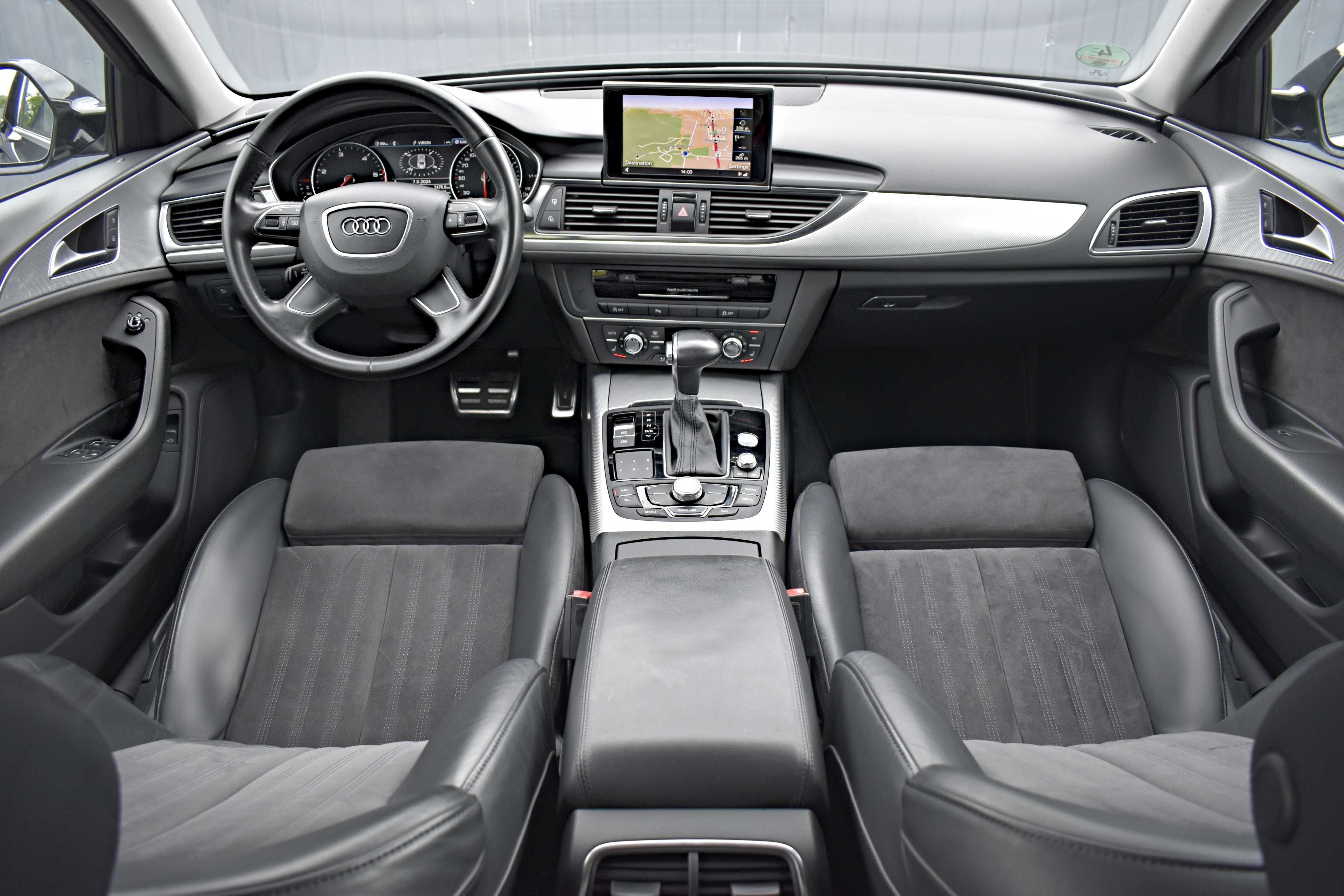 Audi A6 ~ BiXenon ~ 2012 ~ Alcantara ~Navigatie ~ Senzori ~ 177CP