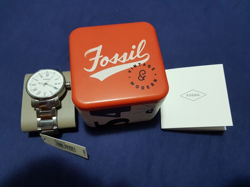 Fossil Rhett BQ1012 Argintiu