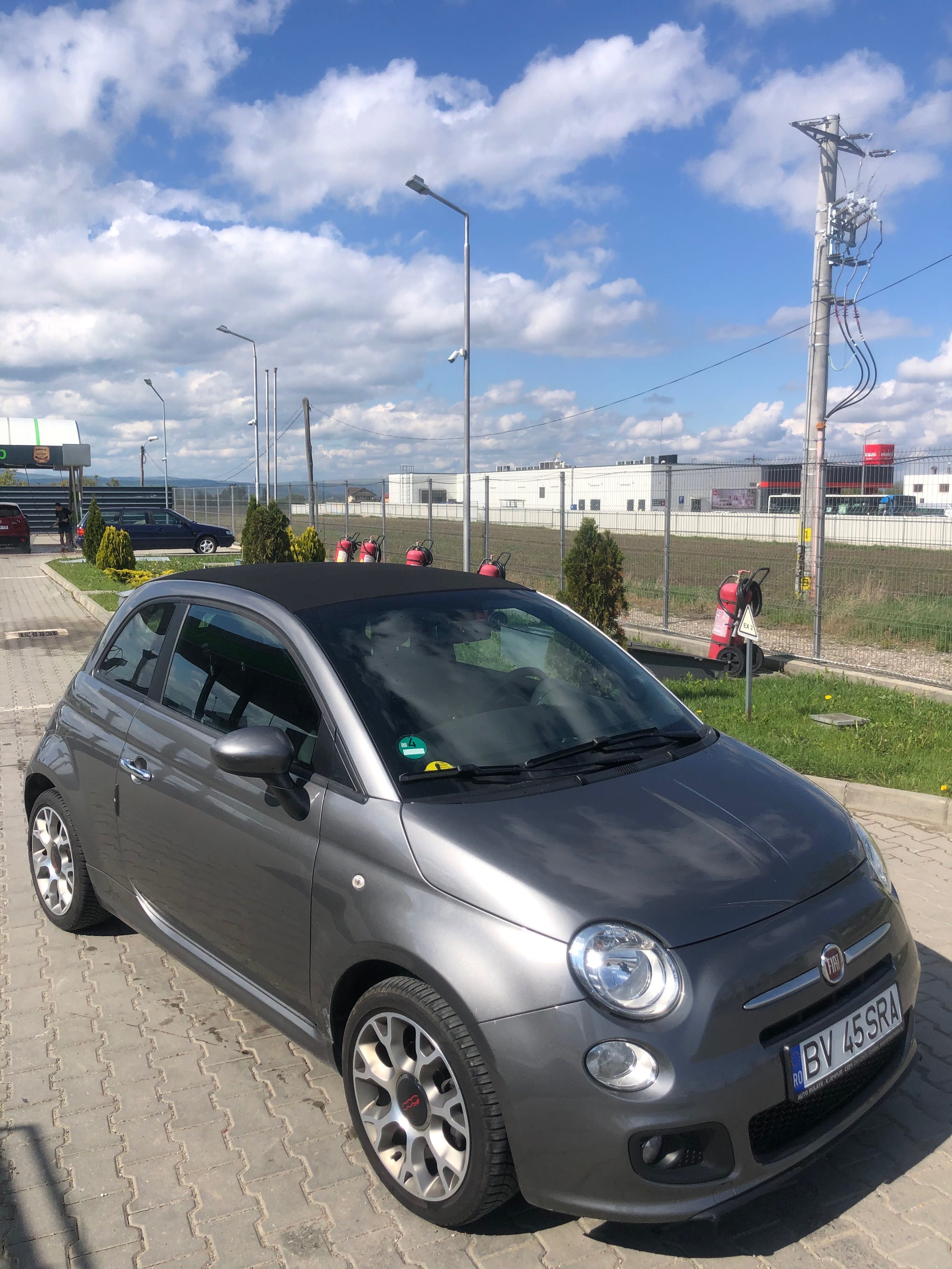 Vand Fiat 500 Cabrio 0,9 Turbo 55.800 km