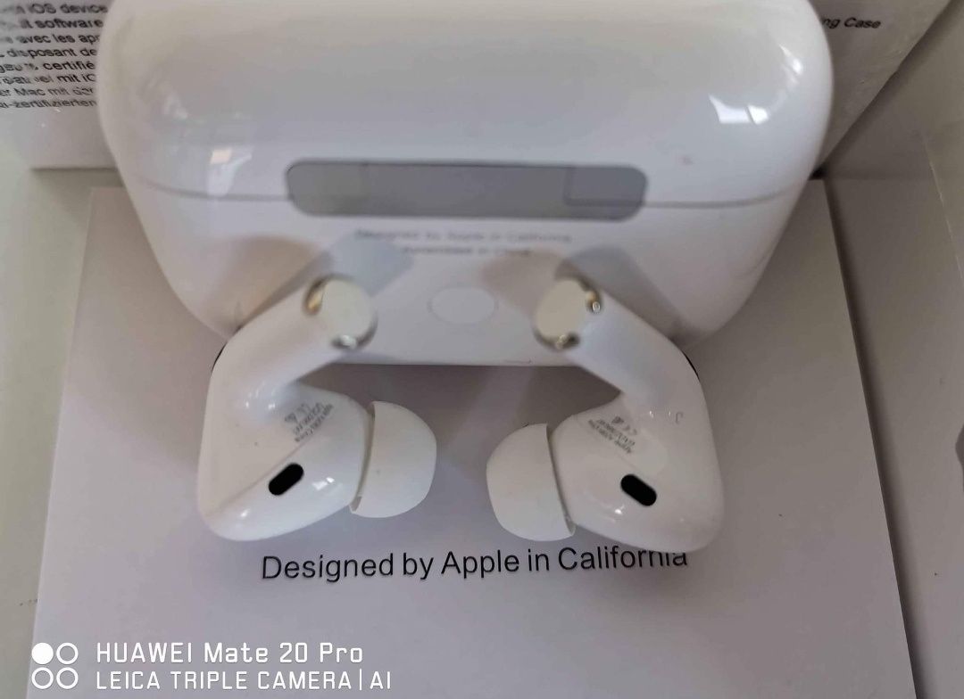 Airpods pro new 2024 căști wireless Bluetooth ios 17 optimized airoha