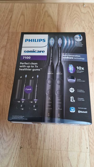 Philips Sonicare Seria 7100 Set 2 Periuțe de dinți electrice HX7429/03