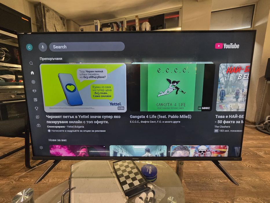 Smart телевизор (TV) Hisense 43A6BG