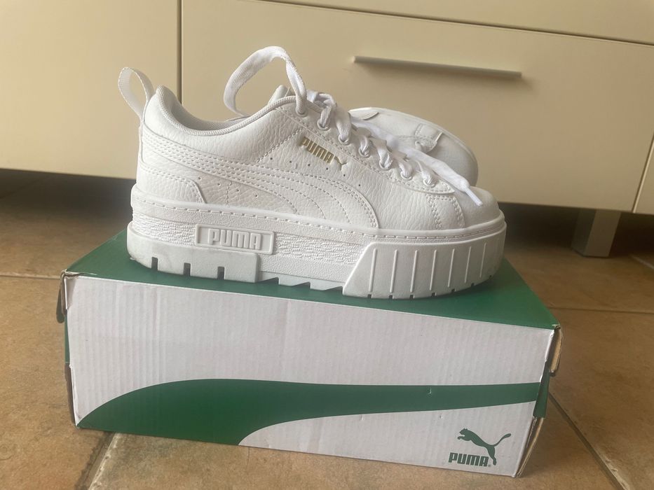 Обувки Puma white Mayze