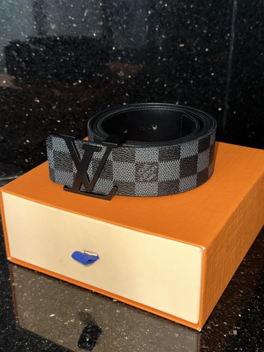 Curea Louis Vuitton Damier Graphite 105CM