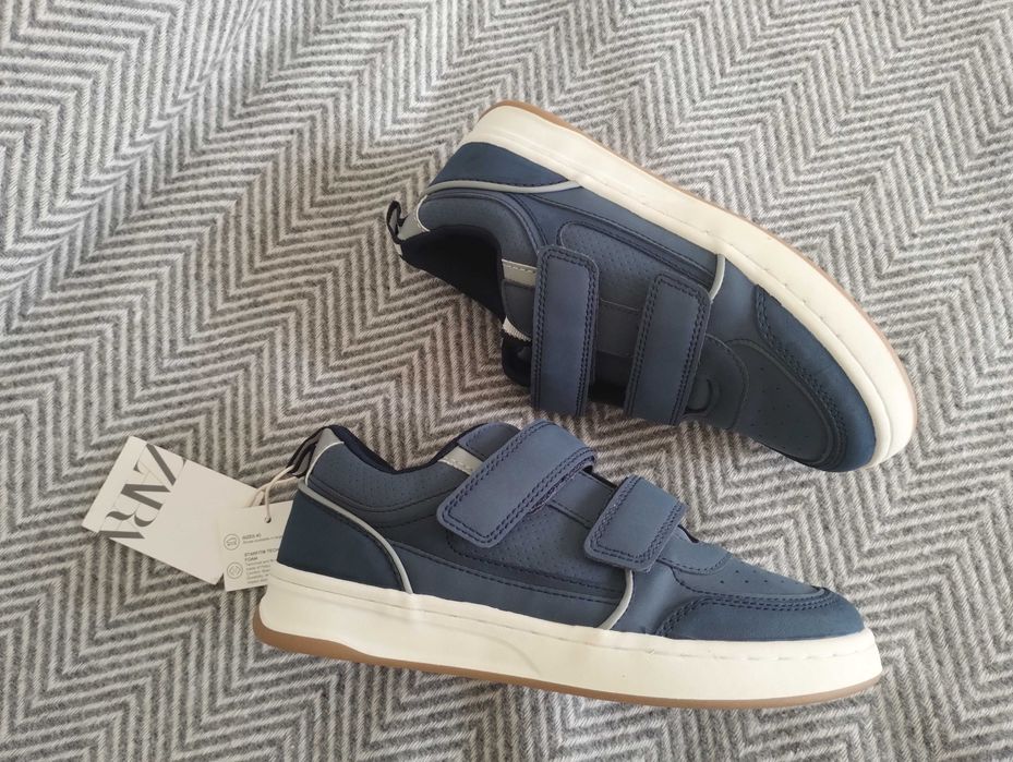 Zara кожени маратонки номер 34