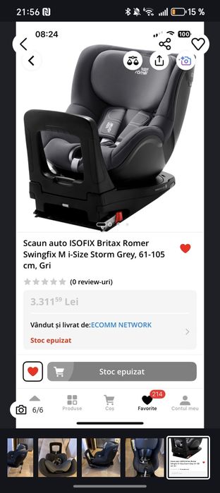 Scaun auto Britax Romer