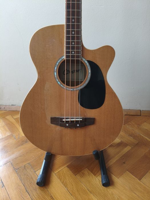 Cheetah електро-акустична бас китара